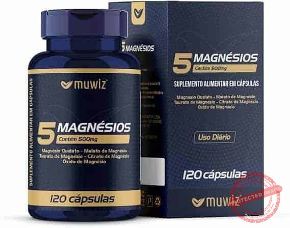 5-Magnesios-500mg-120-Capsulas-Quelato-Malato-Taurato-Citrato-e-Oxido-de-Magnesio.jpg 5 Magnésios 500mg 120 Cápsulas - Quelato Malato Taurato Citrato e Óxido de Magnésio - Imagem 1