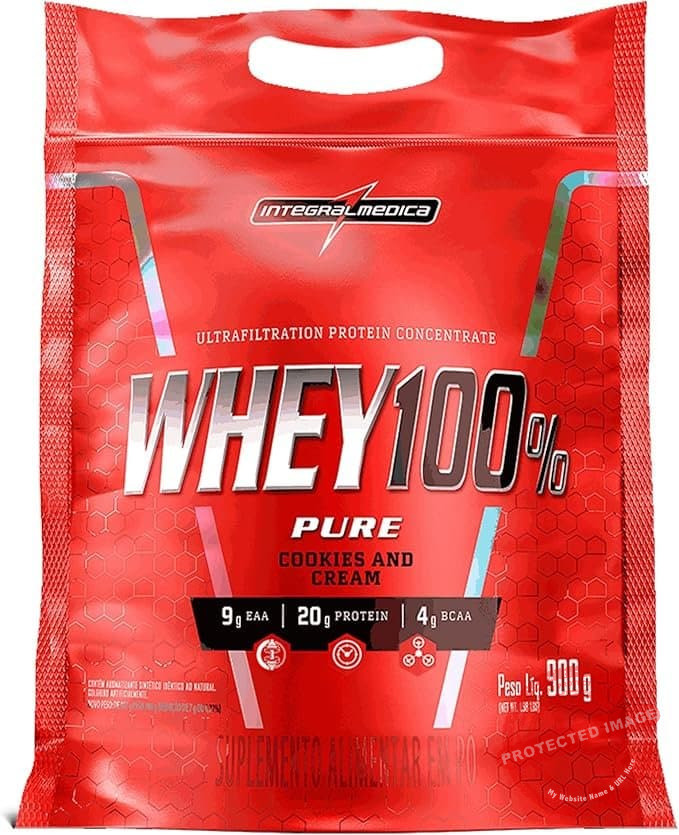 Integralmedica-Whey-Protein-Concentrado-Cookies-and-Cream-100-Pure-21g-de-Proteina-por-Scoop-Suplementacao-Alimentar-Pos-Treino-Formula-Enriquecida-com-BCAAs-Pouch-900g.jpg Integralmédica - Whey Protein Concentrado Cookies and Cream 100% Pure - 21g de Proteína por Scoop, Suplementação Alimentar Pós-Treino, Fórmula Enriquecida com BCAAs - Pouch 900g - Imagem 1