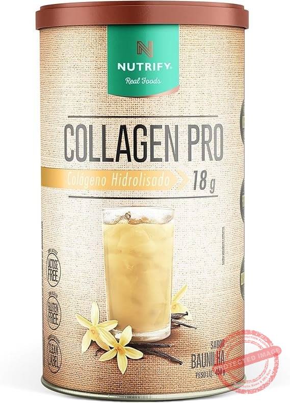 Nutrify-Colageno-Collagen-Pro-Baunilha-450g.jpg Nutrify - Colágeno Collagen Pro - Baunilha - 450g - Imagem 1