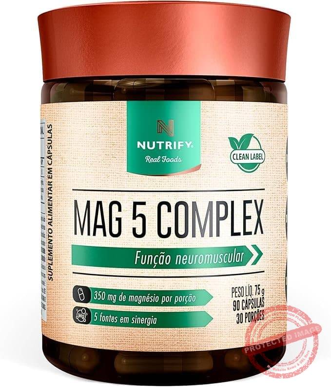 Nutrify-Complexo-Mag-5-–-90-Capsulas-Suplemento-Fonte-de-Magnesio-para-Equilibrio-e-Bem-Estar-1.jpg Nutrify Complexo Mag 5 – 90 Cápsulas - Suplemento Fonte de Magnésio para Equilíbrio e Bem-Estar - Imagem 1