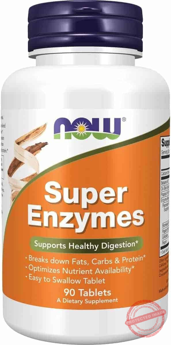 Super-Enzymes-Enzimas-Digestivas-90-Tabletes-Now-Foods.jpg Super Enzymes Enzimas Digestivas (90 Tabletes) - Now Foods - Imagem 1